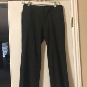 It’s black with a light strip patten